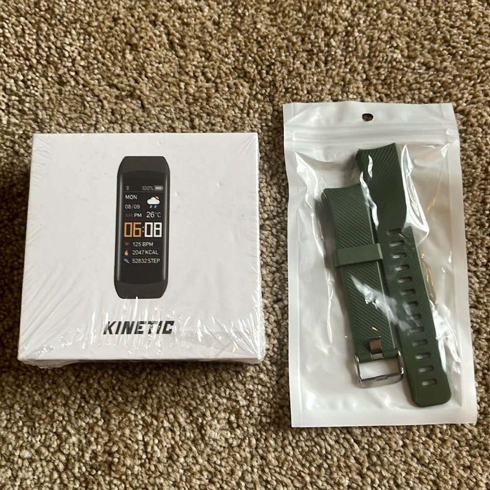 Kinetic Smart Watch Fitness Tracker